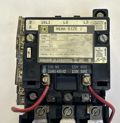 Used SQUARE D 8536SC03 Industrial Controls Ohio US | Surplus Asset Holdings #1244792