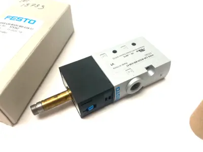 New | in-Stock Festo Pneumatic Solenoid Valve 3/2-Way 575262 Solenoid Valves Michigan US | Maverick Industrial Sales #1391318