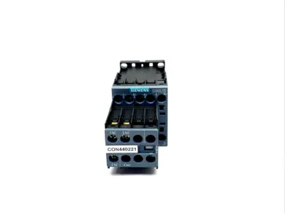 3RT2516-1BB40 | Siemens  Power Contactor, 3AC, 9A, 4kW 400V, 4P 24VDC - Used
