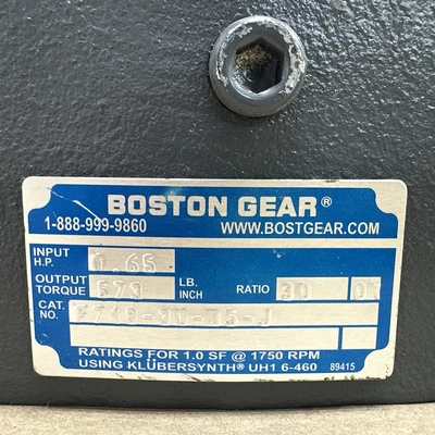 NEW Boston Gear F718-30-B5-J