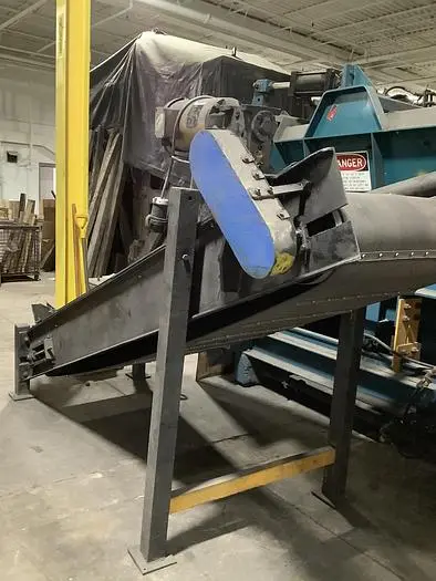 Used SLATS BELT CONVEYOR Belt Conveyors | World Equipment and Machine Sales #394799