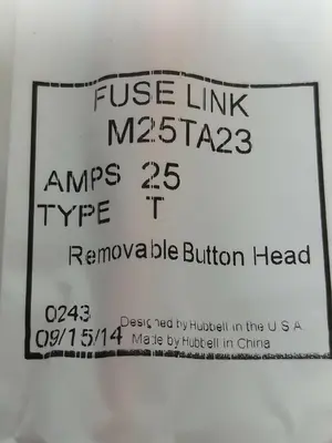 New | in-Stock HUBBELL M25TA23 Fuses Ohio US | Surplus Asset Holdings #1238262
