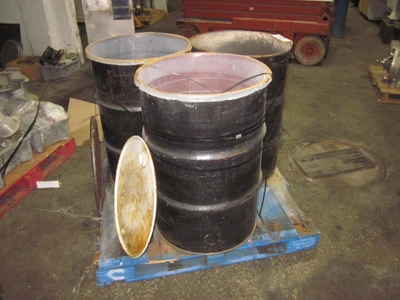 1,633 lbs. Grinding Media,  .55" x .55" , used
