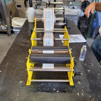 Round Label Machine Manual Table Top Rental