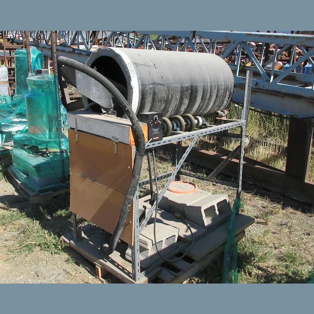 21in Dia. x 48in Poly Pipe Trommel