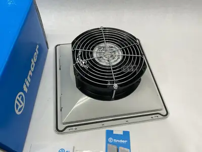 USED FINDER STANDARD FILTER FAN UNIT, 24VDC, 147 CFM FREE FLOW