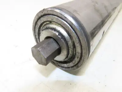 Hytrol 2-5/8" Snub Idler Roller 24" Hytrol Conveyor 21"BF 11/16" Hex Lot of 2