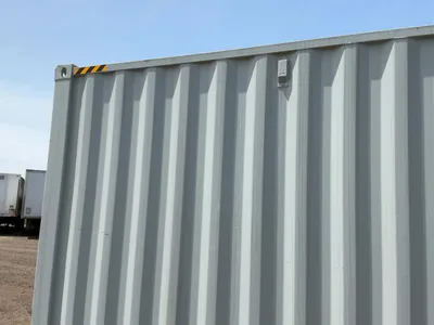2026 40’L x 8’W x 9’ 6”T High Cube Shipping/Ground Container, swing doors on one end and four sets o...