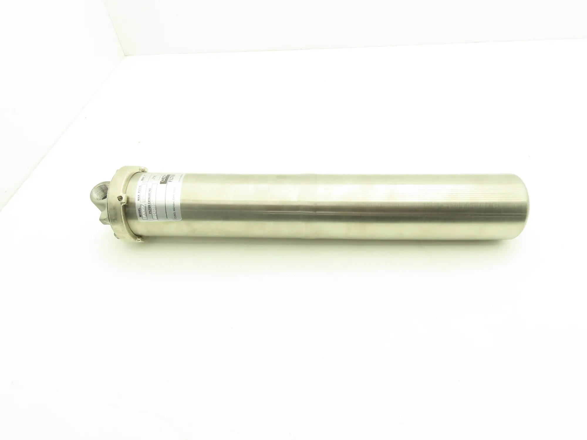 Cuno CT102 Stainless Steel Purification Filter Housing 16GPM 300PSI 44152-02