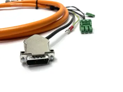 USED BOSCH REXROTH HYBRID SERVO MOTOR CABLE 2M 024DBB-NN-002,0