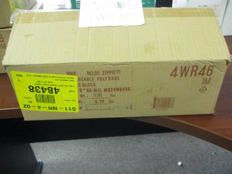 New | in-Stock Reloc Zippit 4WR46 Commercial Materials & Supplies Arizona US | ASSET CONVERSION SPECIALISTS, INC. #327738