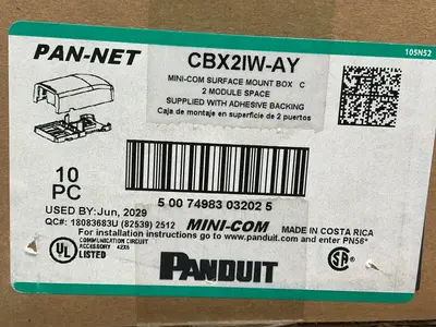 Used PANDUIT CBX2IWAY Electrical Boxes Ohio US | HGR 24 #1572309