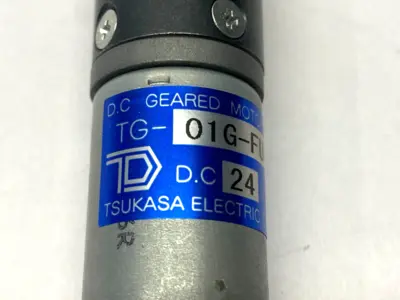 Used Tsukasa DC Geared Motor 64:1 Ratio 24VDC Gearmotors Michigan US | Maverick Industrial Sales #1389644