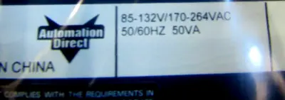 NEW AUTOMATION DIRECT D4-454 CPU MODULE 50/60HZ 50VA D4454