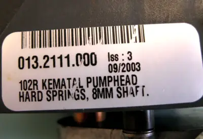 Used Autotrol 013.2111.000 Pumps New Hampshire US | Bitter End Trading #1471208