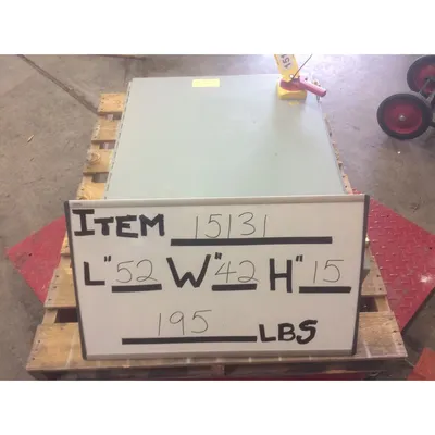 Used Hoffman Electrical Cabinet Enclosure Type 12  size 1 Allen-Bradley starters