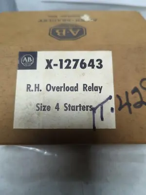 New | in-Stock ALLEN-BRADLEY X-127643 Miscellaneous Equipment (Electrical & Power) Ohio US | Surplus Asset Holdings #1209970