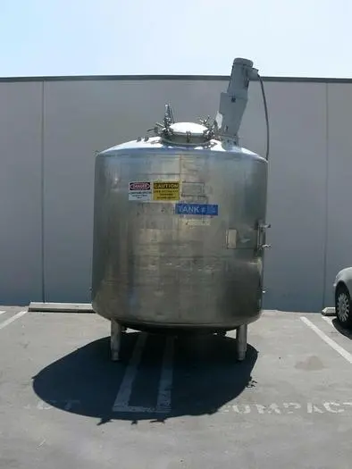 Used PAUL MUELLER 4000 LITER SS JACKETED REACTOR W/ AGITATOR 25 PSI FV &138 PSI Jacketed Tanks | Equipment Lab #486016