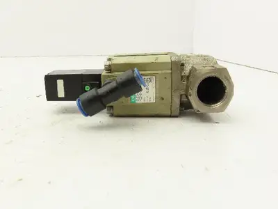 CKD CVS2-20A-10-02HS-3 Pneumatic Solenoid Coolant Valve 3/4" 24VDC NC