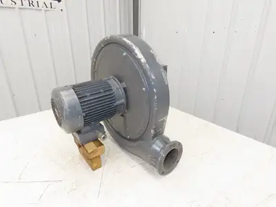 Centrifugal Blower Fan Backward Incline 22.5m3/min 1.25kw 3360rpm 230/440V 3Ph