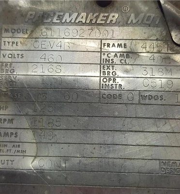 USED TRIPLE S GRANULATOR,  HUSKY SEC-24  HUSKY