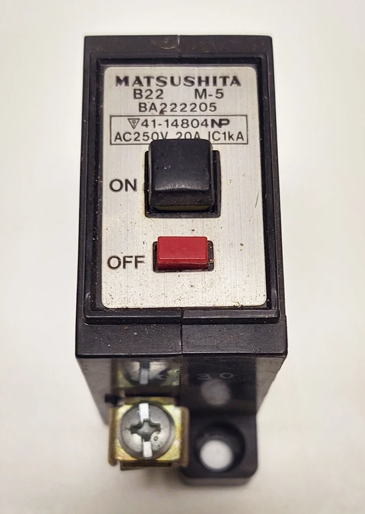 Used Matsushita 41-14983 Circuit Breakers Kentucky US | Edwards Industrial Repair #974065