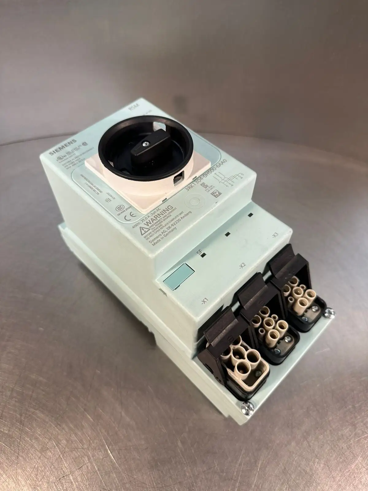 Siemens 3RK1304-0HS00-6AA0 Rsm Disconnect Module 400V 25,0A 3ph (4.3.4)