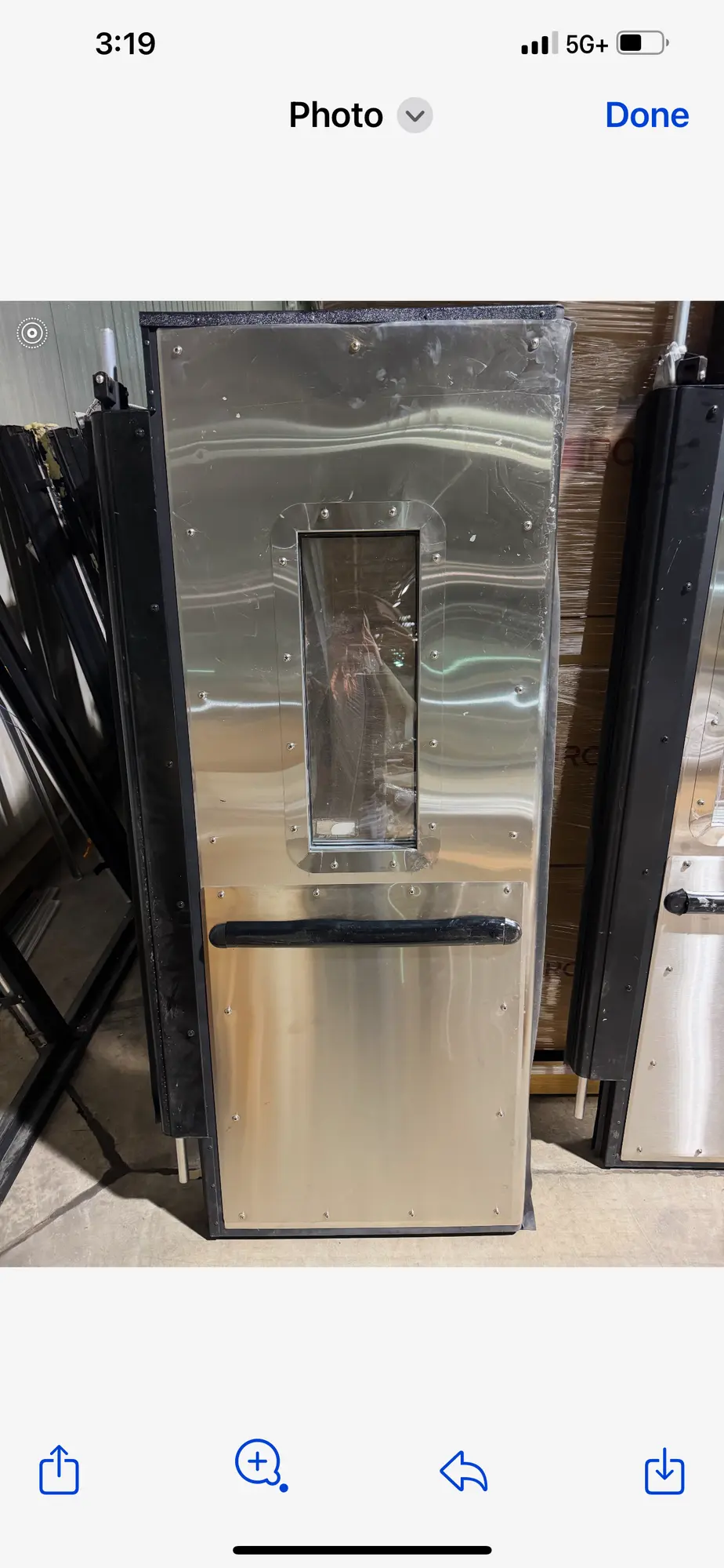 59-0037 Set of Senneca Holdings Cooler Swinging Doors