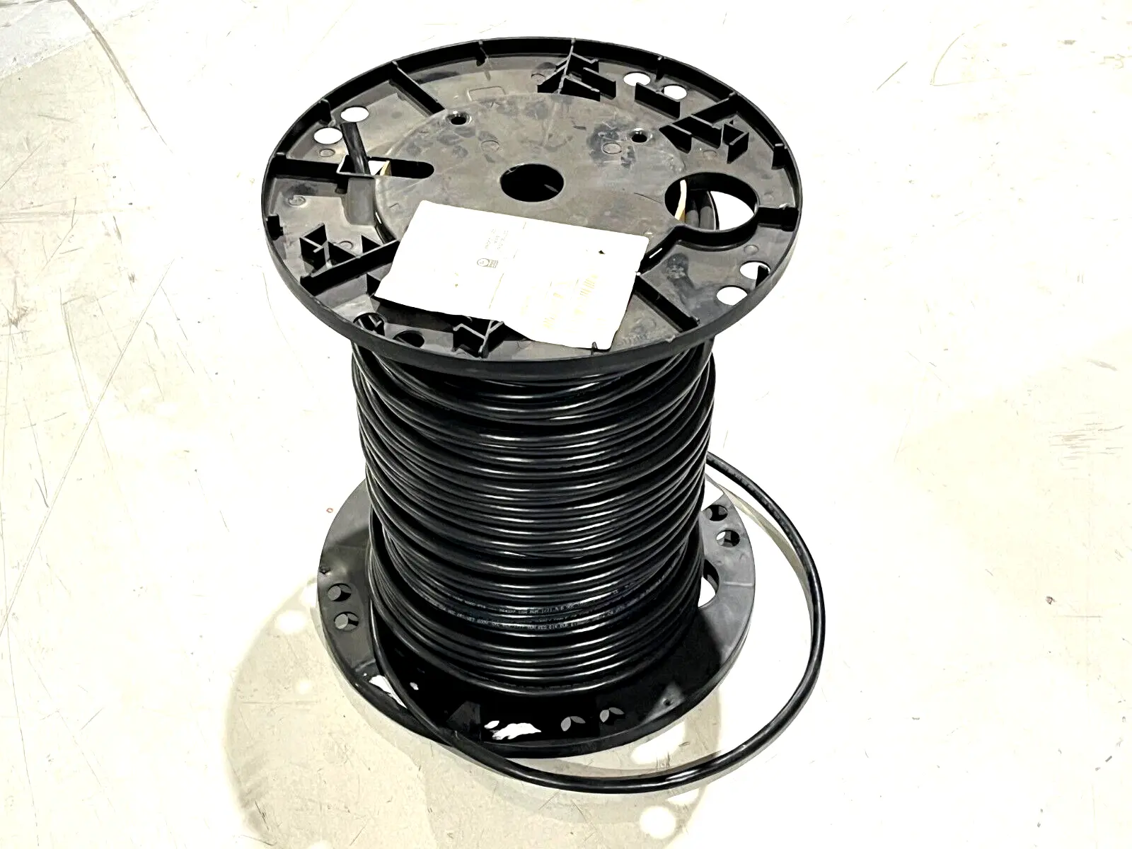 SAB 35661604 16 AWG 4C TC Foil & Braid PVC Black Wire 60ft ESTIMATED LENGTH - New