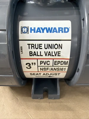 NEW Hayward 3" PVC