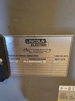 LINCOLN lincoln system 30 Robotic Welding Cells | Amiron Machinery (15)