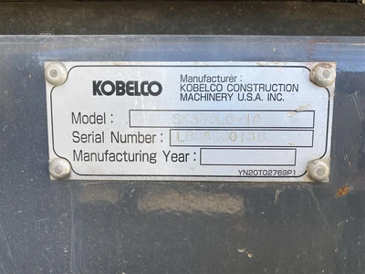 Used 2018 KOBELCO SK300 LC-10 Crawler Excavators | Abele Tractor #1342805