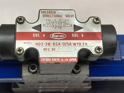 New | in-Stock TOKYO KEIKI HD3-3W-BGA-025A-WYD2S Solenoid Valves Ohio US | Surplus Asset Holdings #1246528