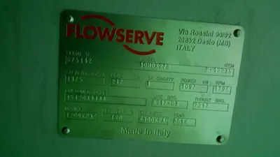 NEW FLOWSERVE 10HDX27B