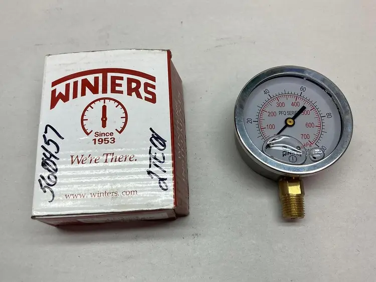 New | in-Stock WINTERS PFQ804 Universal Pressure Meters Ohio US | Surplus Asset Holdings #1240462