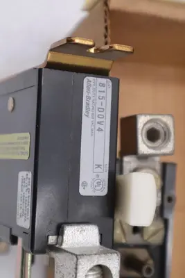 Allen Bradley 815-D0V4 Ser K Manual Size 3 Heater Overload Base - STOCK 5718CC