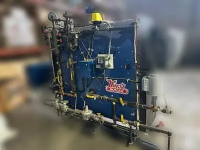 30 HP Hurst Boiler Low-Pressure Steam Boiler – 2012