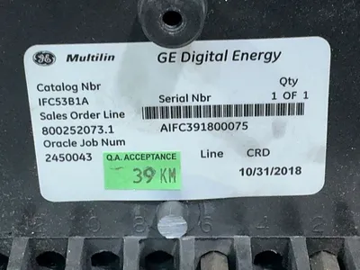 Used GENERAL ELECTRIC IFC53B1A Relays & Switches Ohio US | HGR 24 #1251102