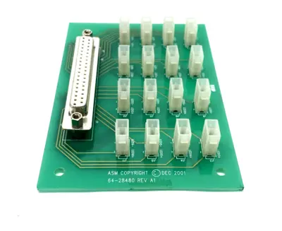 64-28480 | ASM  Rev. A1 LED Connection Board - Used