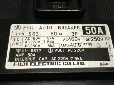 USED FUJI ELECTRIC S63-60