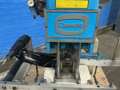 Used CASSCO HPS1500 Hot Stamping Presses Ohio US | HGR 24 #1305228