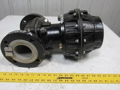GEMU 620080D3818141-3A2 3" pneumatically operated 2/2-way diaphragm valve