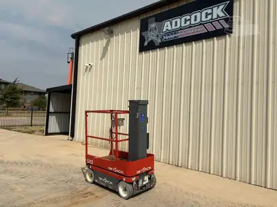 Used 2017 SKYJACK SJ12 Vertical Mast Lifts Texas US | Adcock Equipment USA #1524596