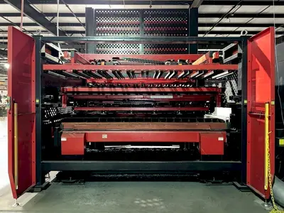 Used 2018 AMADA ENSIS 3015 AJ FIBER Laser Cutters Illinois US | Machine Factory Outlet #1262808