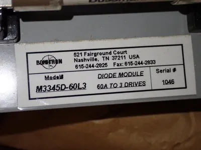USED BONI TRON M3345D60L3