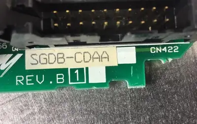 YASKAWA SGDB-CDAA REV.B3 SERVA PAK BOARD. 3B