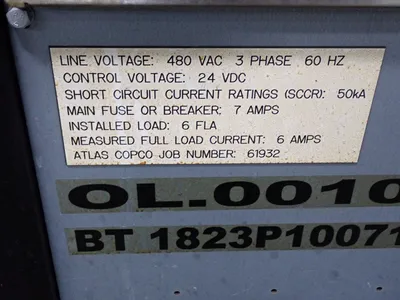 Used ATLAS COPCO POWER MACS 4000 Electrical Controls | HGR 24 #748042
