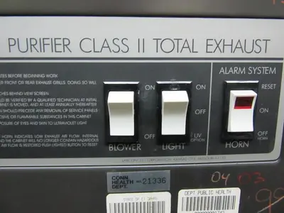 2001-700 LABCONCO CHEMICAL LAB FUME SAFETY EXHAUSTHOOD PURIFIER CLASS 11