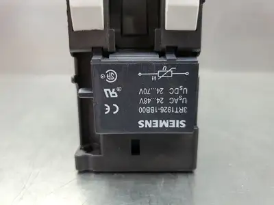 Siemens 3RT10253K..0 SIRIUS Contactor w/3RH19212CA01 Module. 4D48