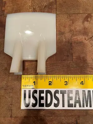 NEW 2025 AMERISCRAPE CURVED FRONT EDGE POLY SCRAPER FINGER @ 3.5" WIDE X 4.5" LONG.